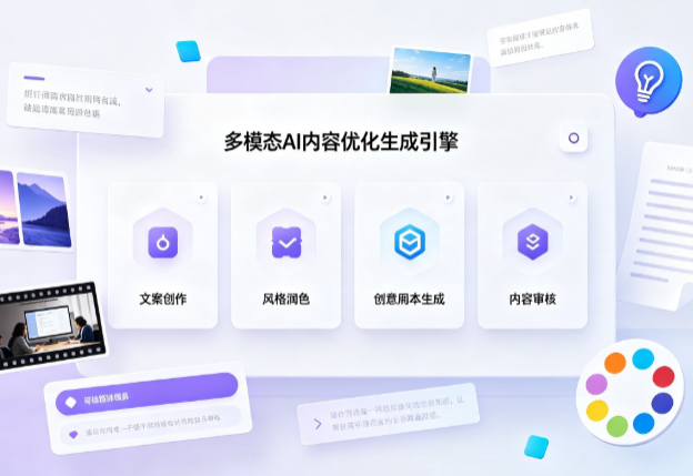 汪清县AI智能内容优化创新 多模态生成技术丰富数字内容创作生态