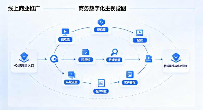汪清县线上商业推广怎么做？全域流量闭环搭建与低成本转化实战指南